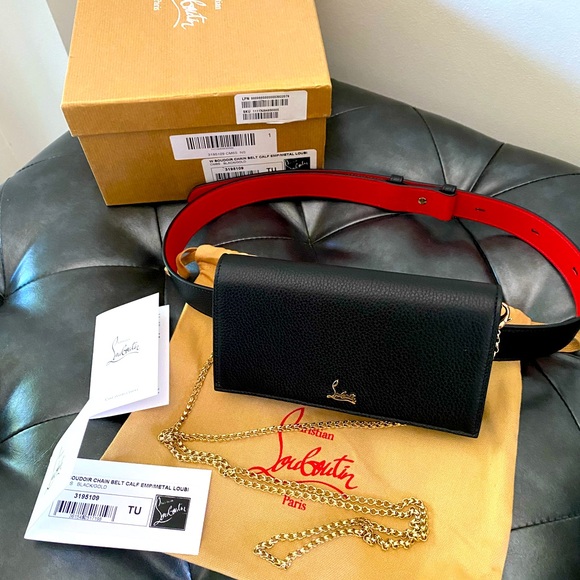 Christian Louboutin Handbags - Christian Louboutin | NEW Boudoir Belt Bag Calfskin - 3WAY wear